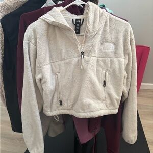 The North Face Cream Fleece Hoodie